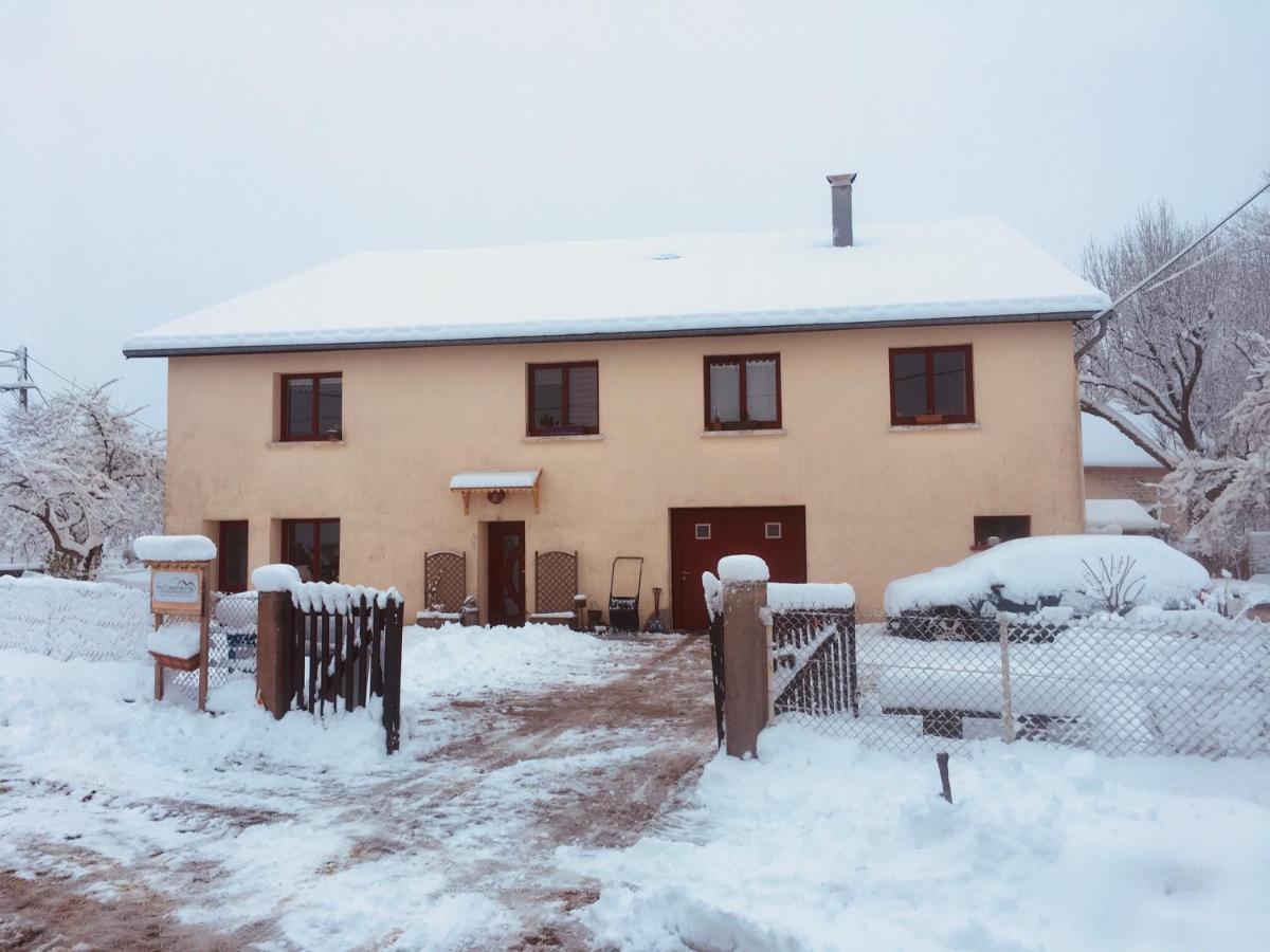 Les 3Crokignols, Maison D'Hote Familiale. Saffloz Esterno foto